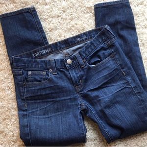 J Crew sz 26 toothpick skinny jeans EUC